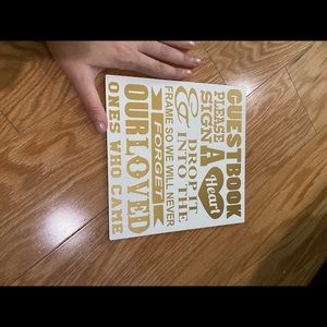 Wedding Guestbook Sign